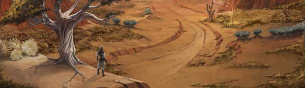 And this is a concept art bloke standing in a desert